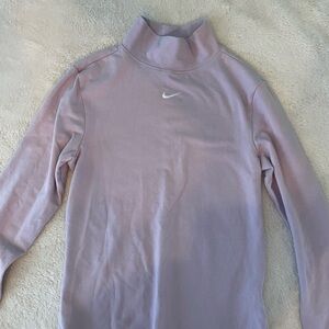 Nike Light Purple Turtleneck Top